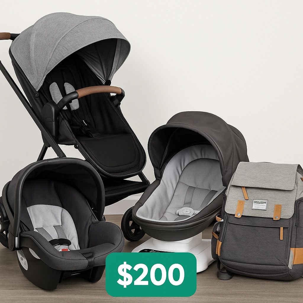 Baby Gear Bundle – UPPAbaby, 4moms, Eddie Bauer – $200 (OBO)