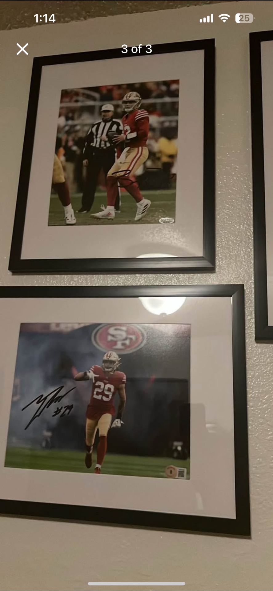 49ers Signed Photos