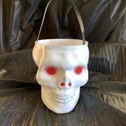 Empire  Skeleton Skull Trick Treat Bucket
