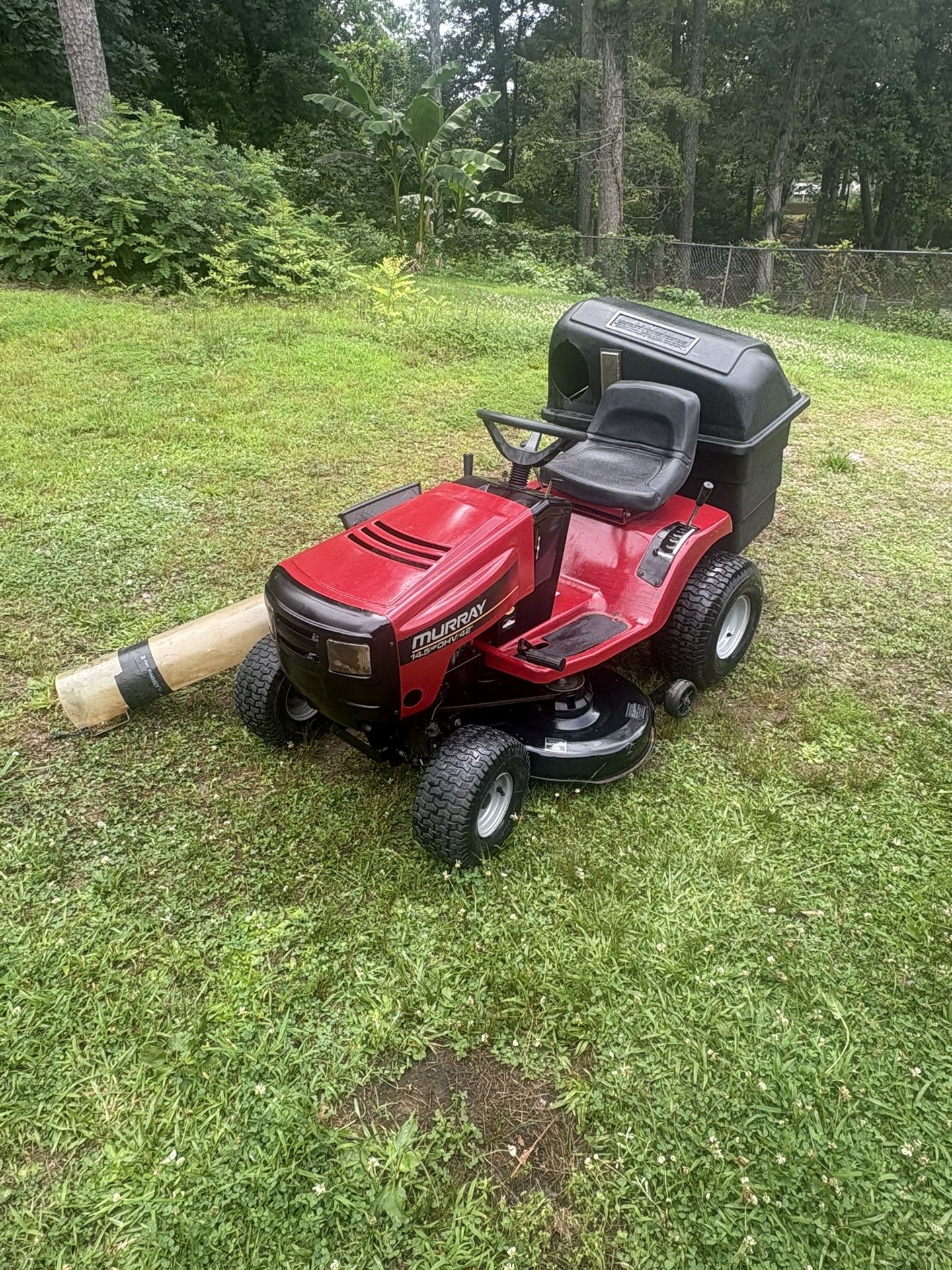 42” MURRAY 14.5 HP OHV Riding lawnmower