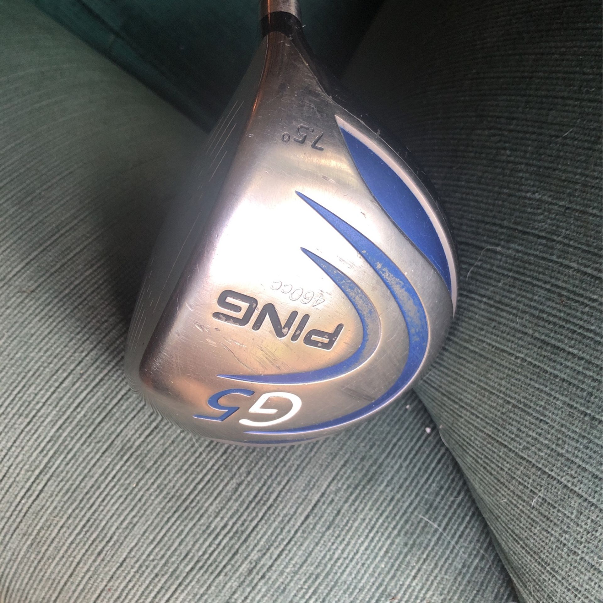 Ping G5 Driver With 7.5 Loft Graphite Shaft