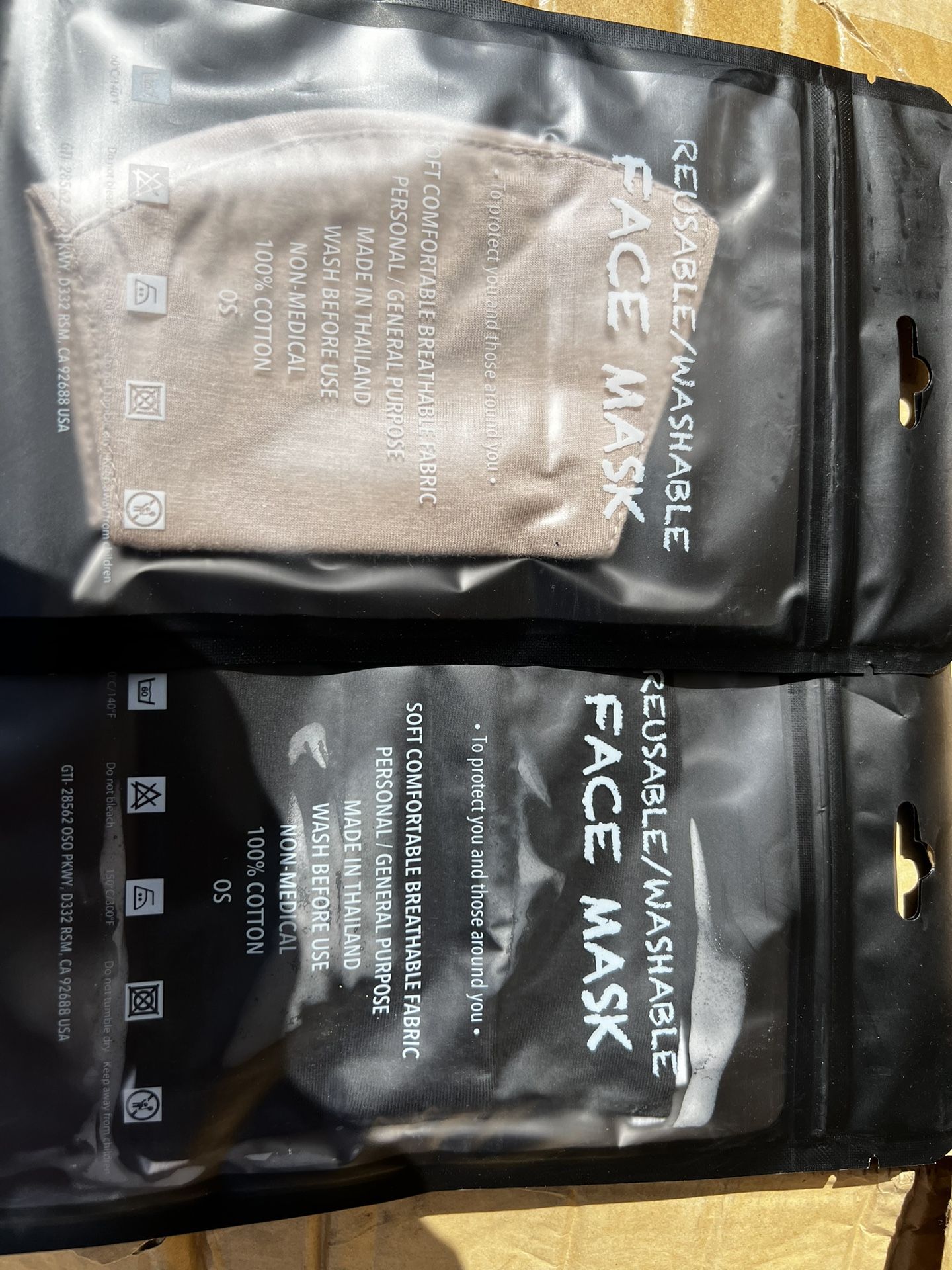 Reusable/washable Face Mask