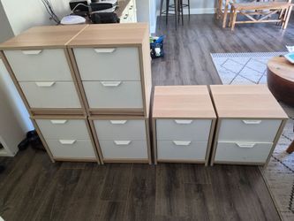 2-drawer Chest Nightstand dresser