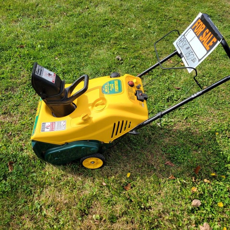 Snow Thrower $100