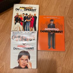 Arrested Development DVDs Three Seasons