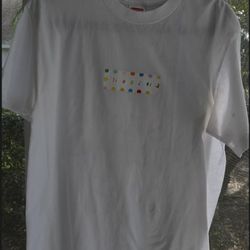 Supreme Damien Hirst Box Logo Tee T-Shirt Size Medium 100% Authentic See!!