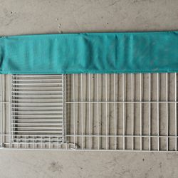 Small Pet Cage Divider + Hay Feeder