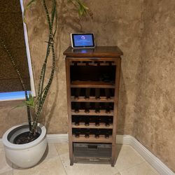 Wood Wine Case Holder