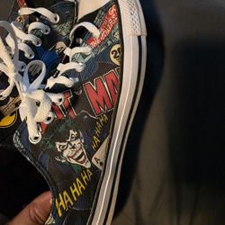 Size 10 Batman Converse