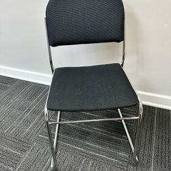 Set of 6 Office Stackable Reception Chairs