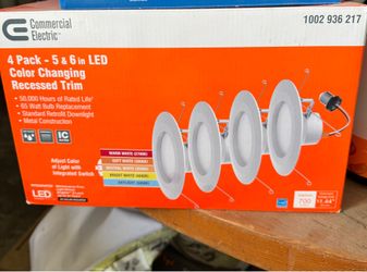 5 & 6” Integrated LED Recessed Retrofit Light