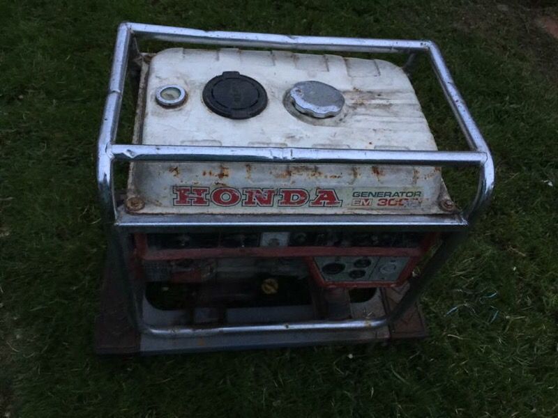 Honda 3000 wats generator doesn't start for parts only