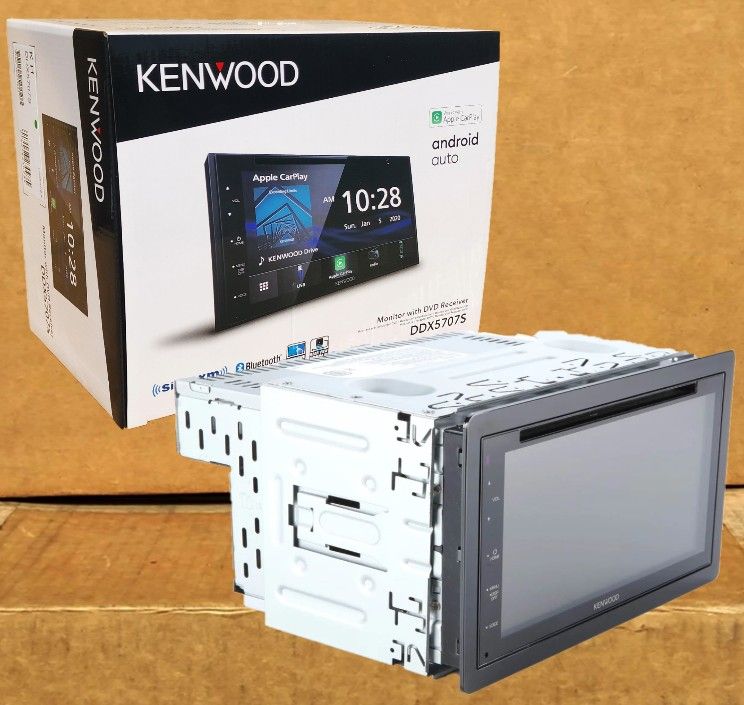 DVD Player Touchscreen Stereo Double Din Bluetooth USB Android Auto Apple Carplay Kenwood 🚨 Payment Options Available 🚨 No Credit Needed 🚨