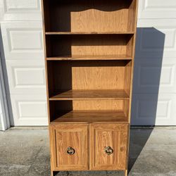 Shelf Bookshelve With Storage 