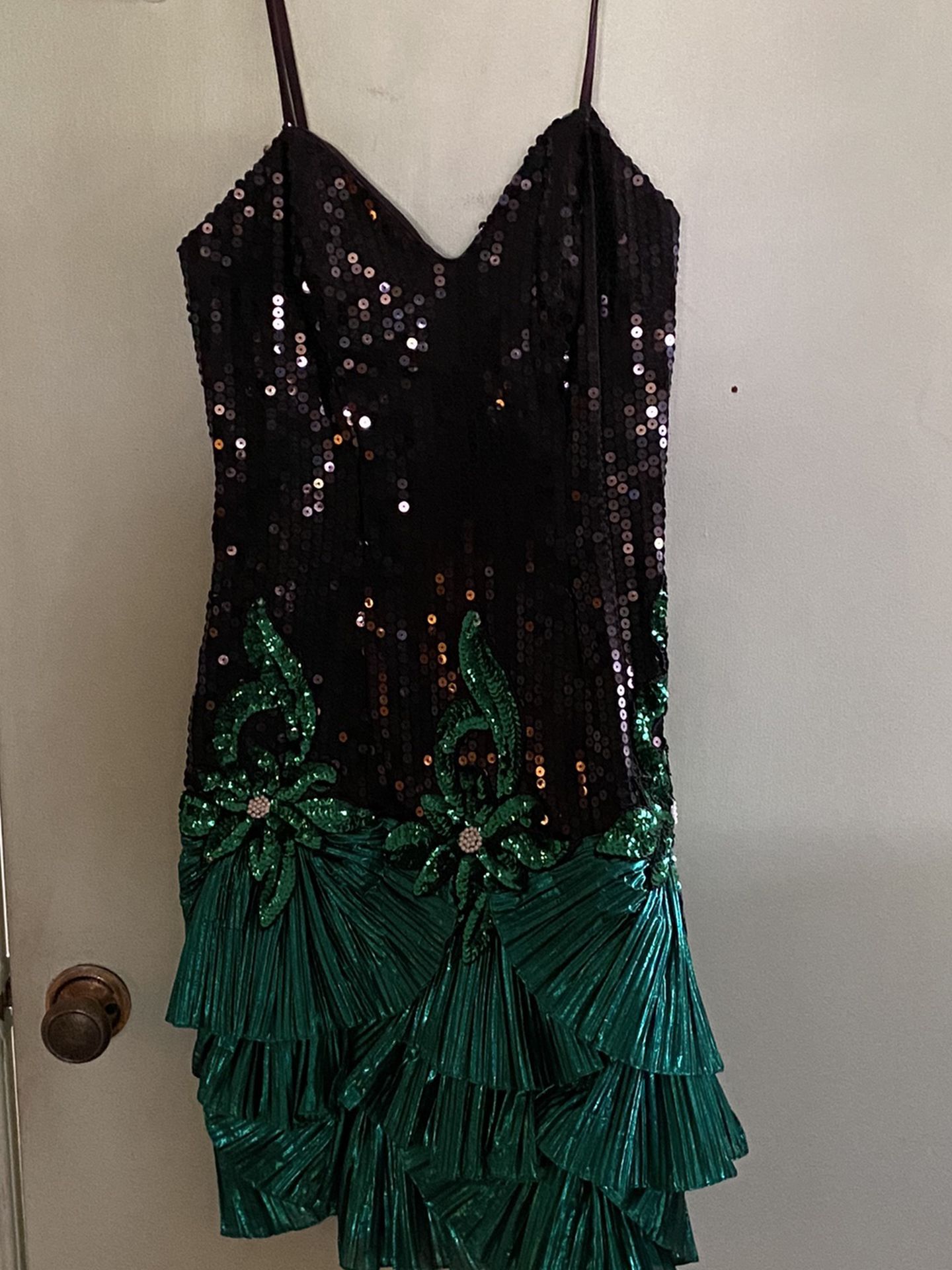 Sequined Dress With Jacket