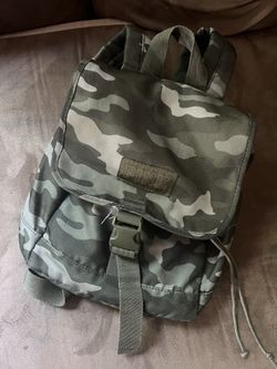 Camo Backpack 