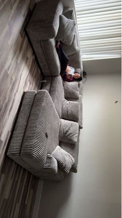 3 piece grey sectional