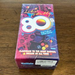 New - Like Totally 80’s Pop Culture Trivia Game