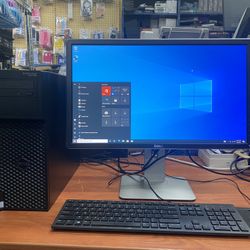 Excellent Condition Dell Precision 3620 Desktop set, 7th Gen Core i7, 16gb DDR4, 512gb SSD, Windows 10 Pro, 23” Dell Monitor , dell mouse , dell keybo