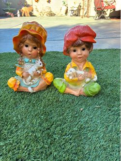 Vintage figures 10”