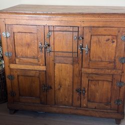 Antique Oak Ice Box