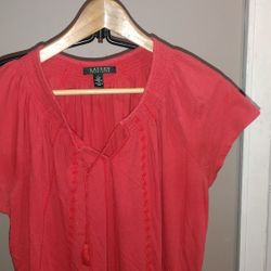Lauren Ralph Lauren women tee size L 
