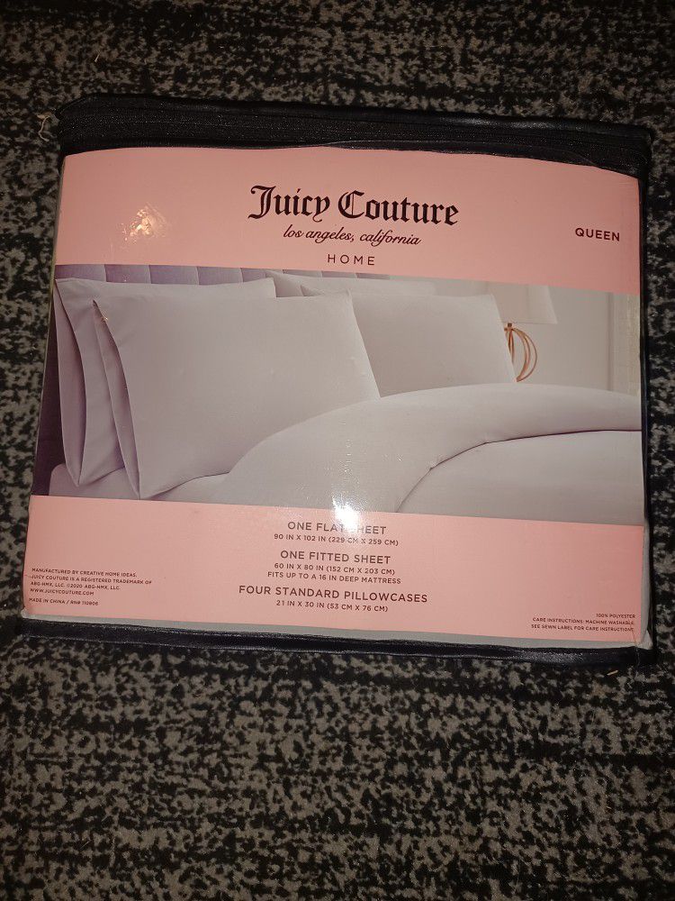 Juicy Couture Bed Linens Set