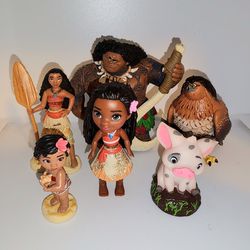 lot of Disney Moana mini figures 