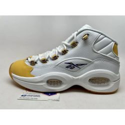 Reebok Question Mid GS ‘Yellow Toe’ Youth sz 6