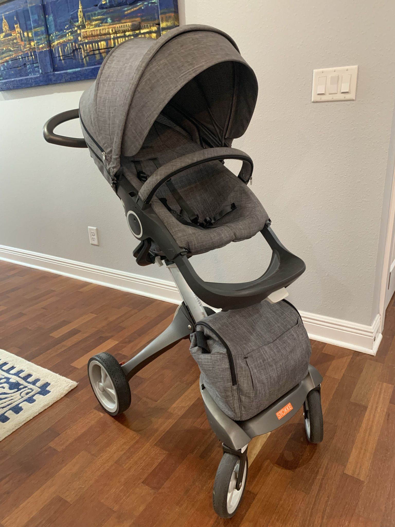 Stokke Xplory Stroller! Lots of Accessories!