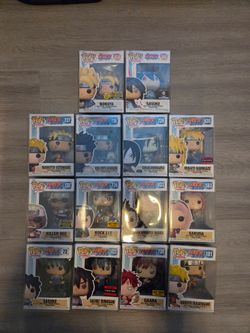 Anime funko pops! Naruto, Attack on Titan, My Hero Academia,  Demon Slayer, One Punch man