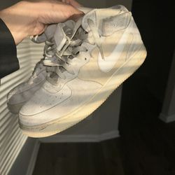Nike Air Force One Beige Suede