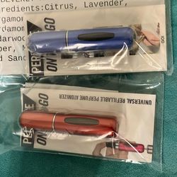 Cologne Perfume Reusable Bottles