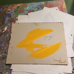 Abstract Expressionism Art Sketchbook