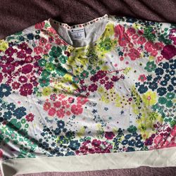 Floral Champion Sweatshirt Authentic Active Wear