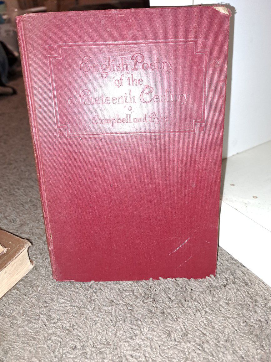 Vintage Poetry Book 1929