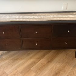 Crate And Barrel 6 Drawer Dresser