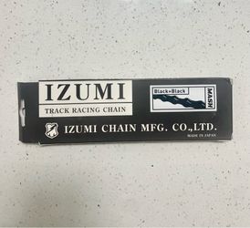 Izumi Mash SF  Track Chain  1/8"  Made in Japan, ( Black & Black ) 116 Links /  Track  bicycle.