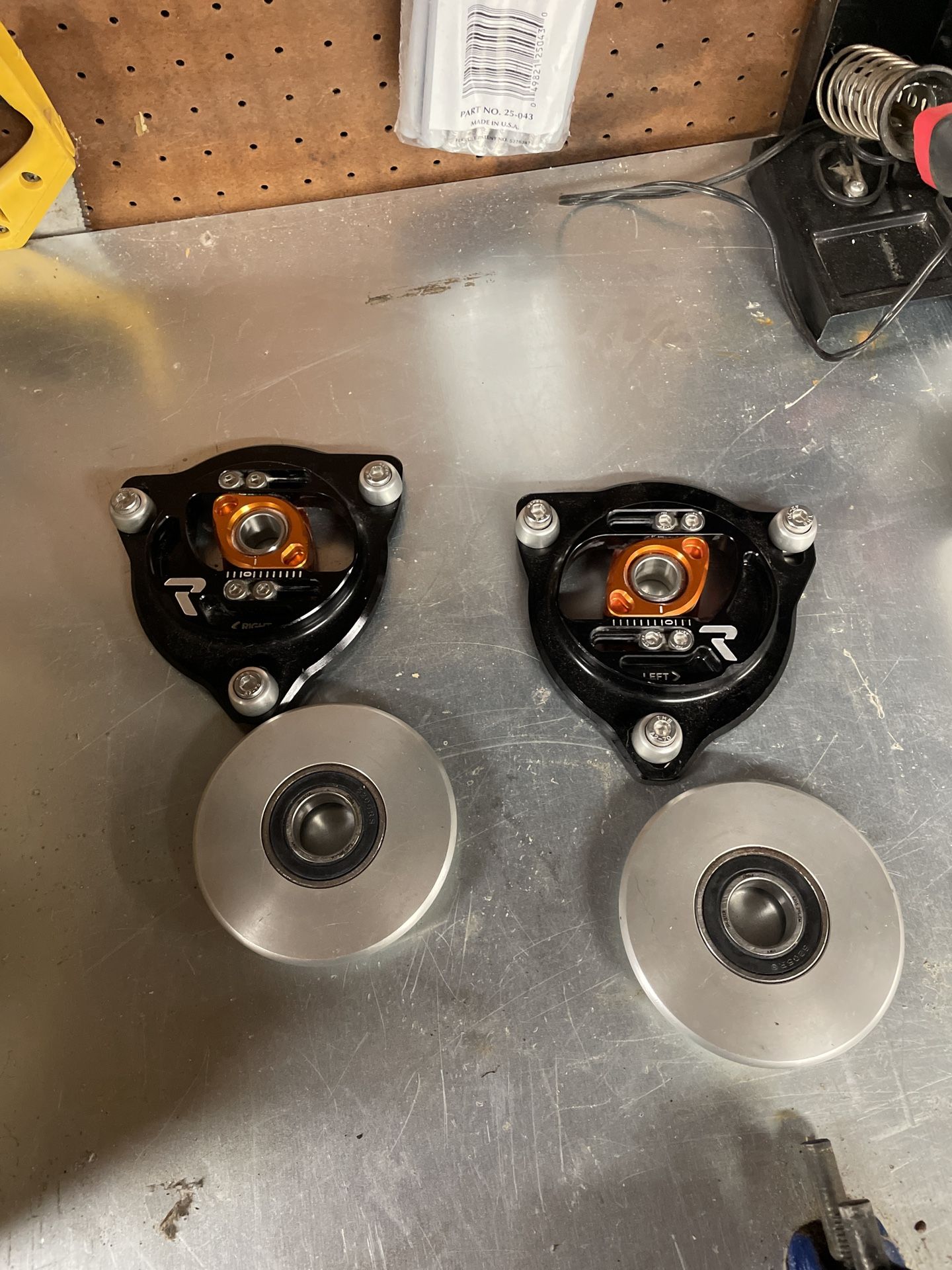 Raceseng CasCam Caster Camber Plates