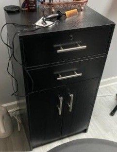 🖤 Salon Storage Cabinets – $200 Each (4 Available) 🖤