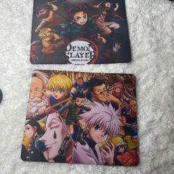 Demon slayer & Hunter X Hunter mouse Pads