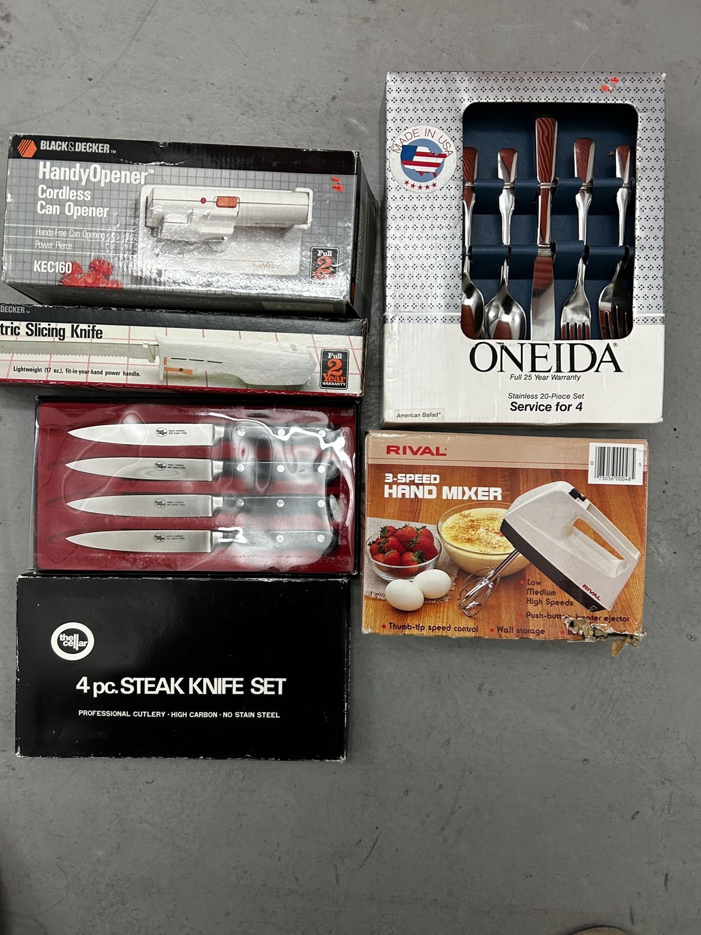 Vintage Slicing Knife 1986 Black and Decker EK15 D Works All For 40$