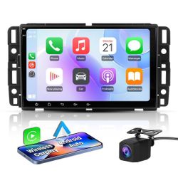 New 丨Car Stereo fit Chevy Silverado Tahoe GMC Sierra Yukon 2007-2014 CarPlay