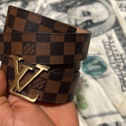 Louis Vuitton Belt Initiales Damier 