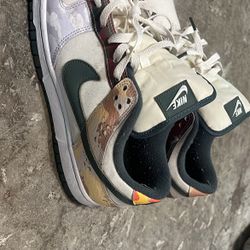 Nike Dunk Low SE Sail-Multi camo 