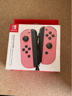 Pastel Pink Joy Cons Nintendo Switch