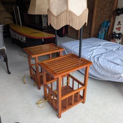 End Tables With Lamps