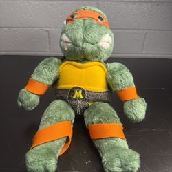 1989 Tmnt Vintage Plushy 