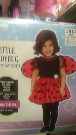 Little ladybug infant costume