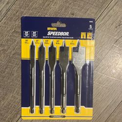Irwin Speedbor Spade Bit Set 